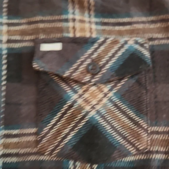 RVCA Flannel SZ Mens LG NWT - Picture 5 of 8